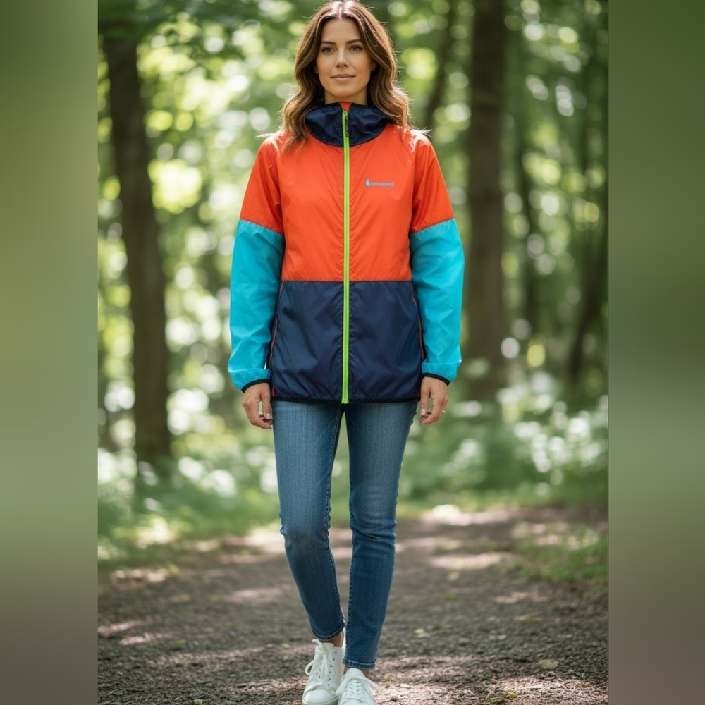 Cotopaxi Teca Technical Colorblock Windbreaker, U… - image 1